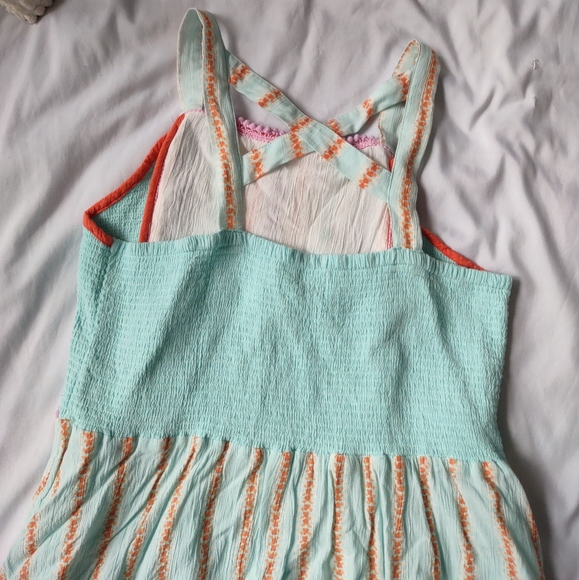 Matilda Jane 435 smocked pompom dress sz 16 - Picture 7 of 7
